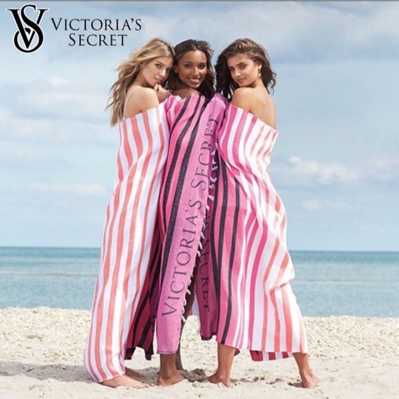 Victoria's Secret Throw blanket/Beach Blanket/Swim Cover/ Wrap NEW - Picture 3 of 6